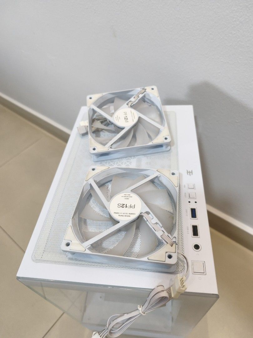 Techware Infinity M2 White PC Case (#casing #pc #computer #CPU #fishtank)419589253549926406