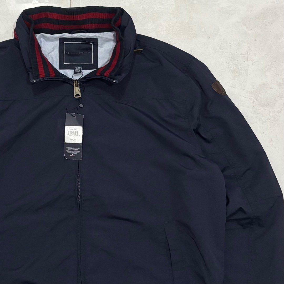 Tommy hilfiger bomber jacket (Category: Coats, Jackets and Outerwear) located in Cebu City. Submitted by florianmiral (Listing ID 1430152770, Image 3). Description: Tommy hilfiger bomber jacket Excellent condition XXL W 26.5 L 28.5.