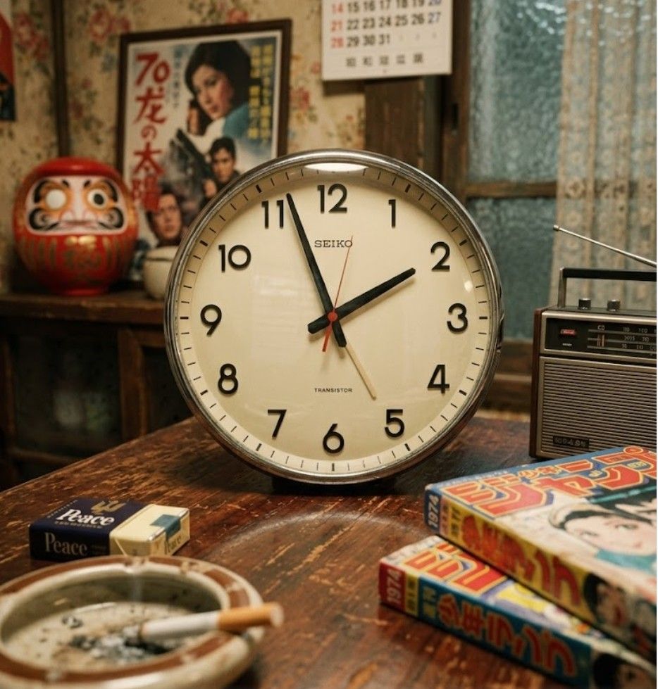 vintage Seiko transistor clock model TTX-609 Japan (Category: Clocks) located in San Fernando. Submitted by jaimeeyandoc (Listing ID 1430159547, Image 2). Description: vintage Seiko transistor clock model TTX-609 Japan - working condition - made in japan - works with 1 pc medium size battery.