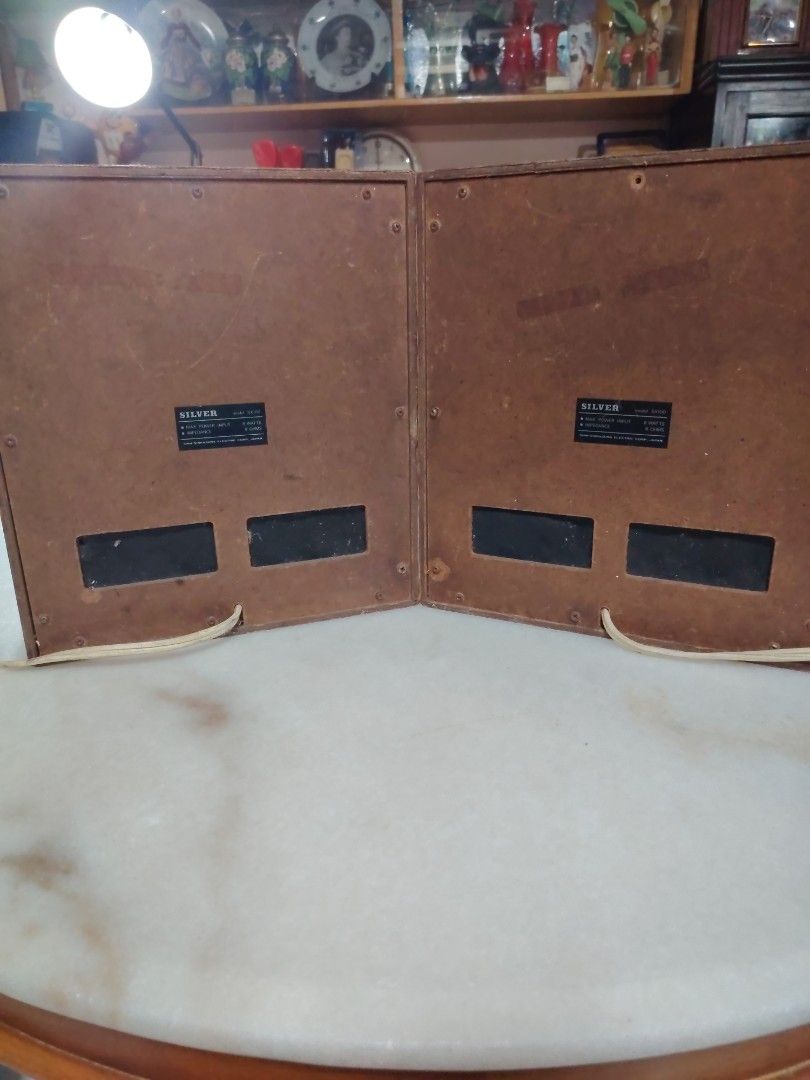 Vintage Silver Speakers472980728726179841