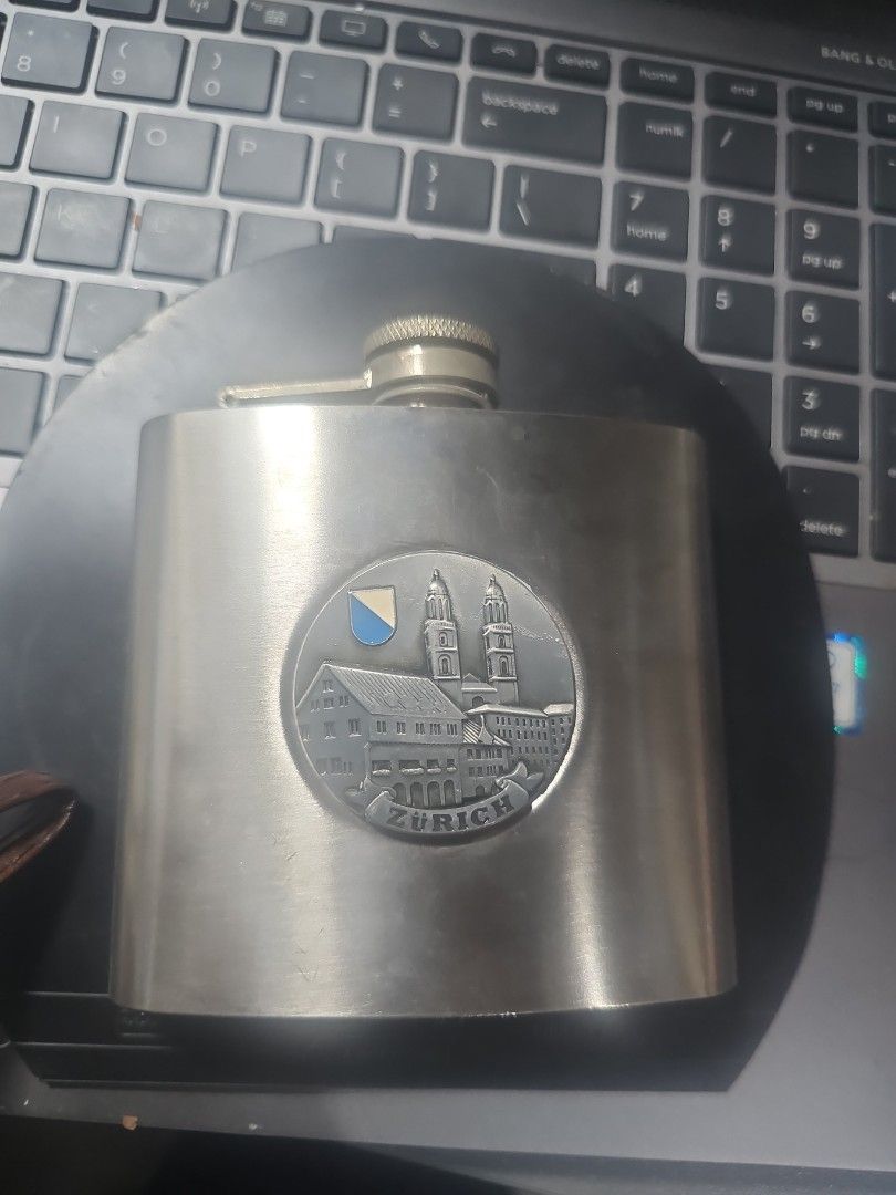 Vintage Zurich Souvenir Flask445753121057679360