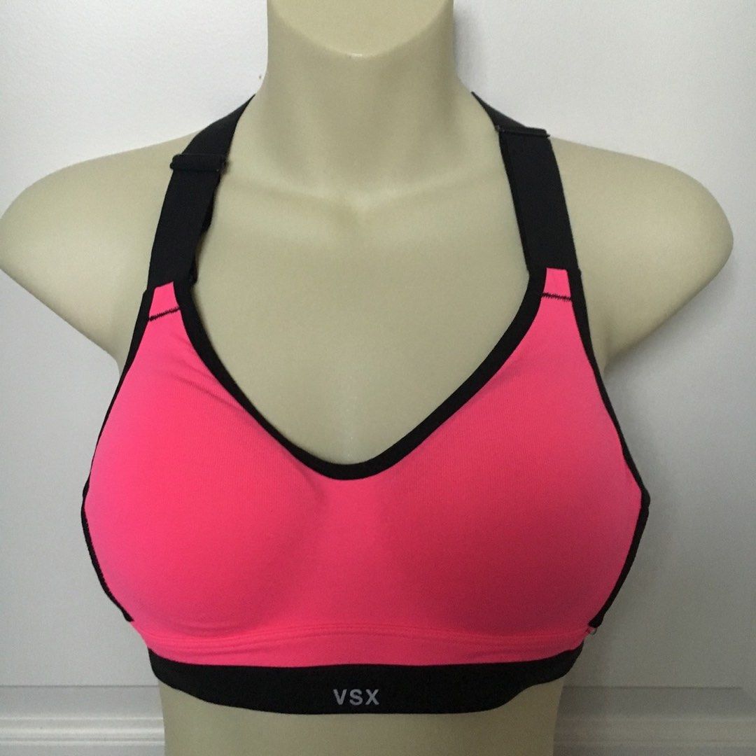 VSX Sports Bra (Category: Activewear) located in Manila. Submitted by mstenj (Listing ID 1430147828, Image 3). Description: Size: 36C Blue - with stain but washable (250) Yellow - no tag (300) Pink - with tag (350) REMINDER: Since I keep my items in Manila and stay in Taguig, please be reminded that shipping/delivery is only available on weekends unless I inform you that the item is available for delivery..