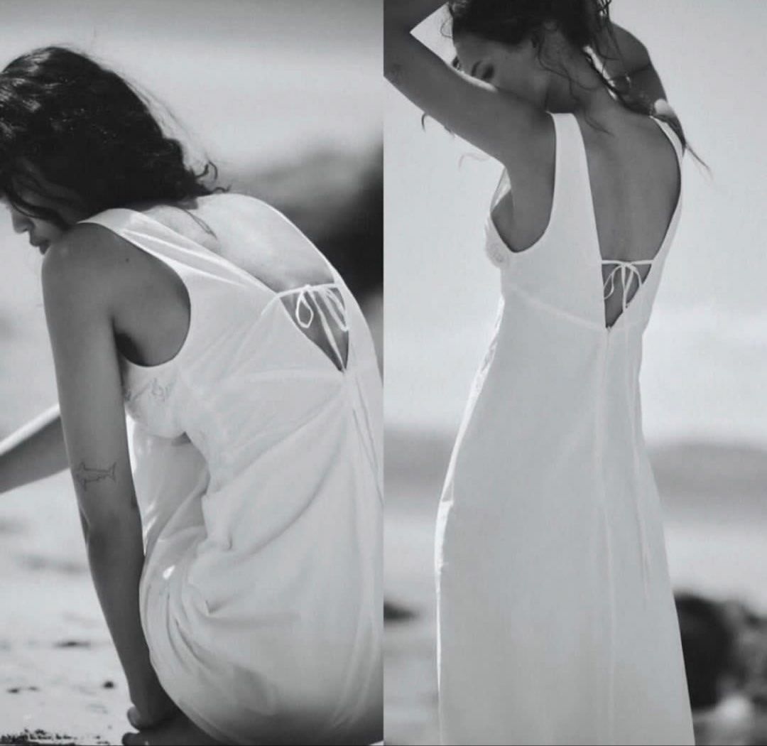 Zara White Embroidered Maxi Dress (Category: Dresses) located in San Mateo. Submitted by declutternao (Listing ID 1430205822, Image 3). Description: .