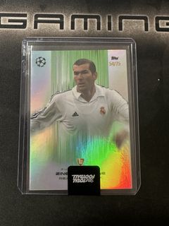Carte Zinedine Zidane Onze Mondial Rookie AS Cannes 1991 - N°1 - Original
