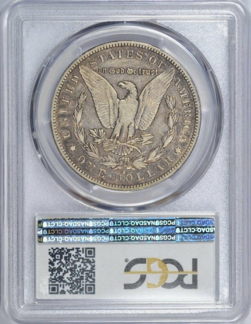1893-S PCGS VF35 Morgan Silver Dollar (Category: Currency) located in Bago City. Submitted by gwc-92861 (Listing ID 1430285267, Image 2). Description: 1893s pcgs VF35 morgan silver dollar, key date. very beautiful coin.. mint: san francisco metal: 90% silver pcgs VF35 key date payment: BPI SHIPPING: LBC, JRS shipping fee: 230+ insurance .