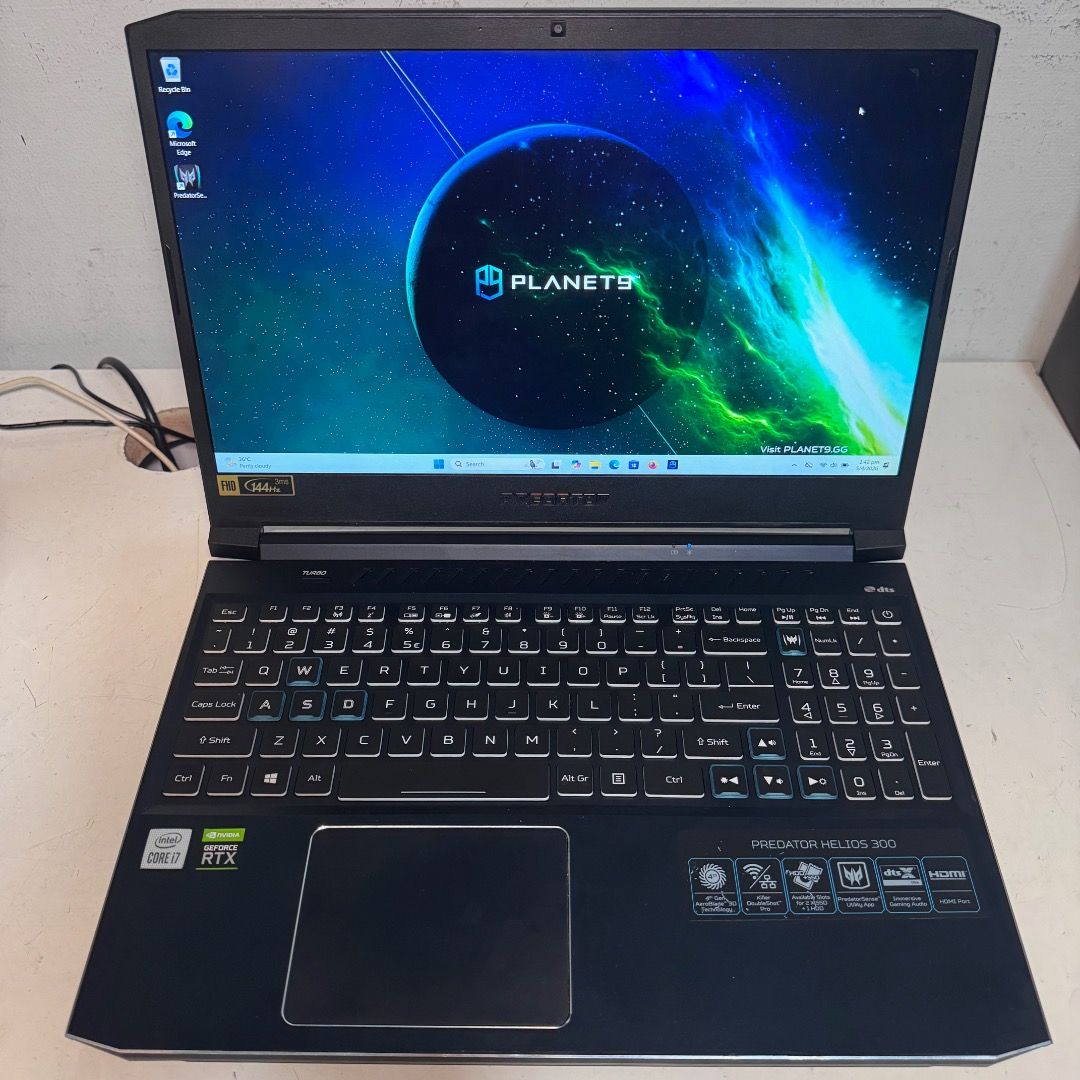 🎮 Acer Predator Helios 300 (PH315-53) | i7-10870H | RTX 3070 8GB | 144Hz | 1TB SSD