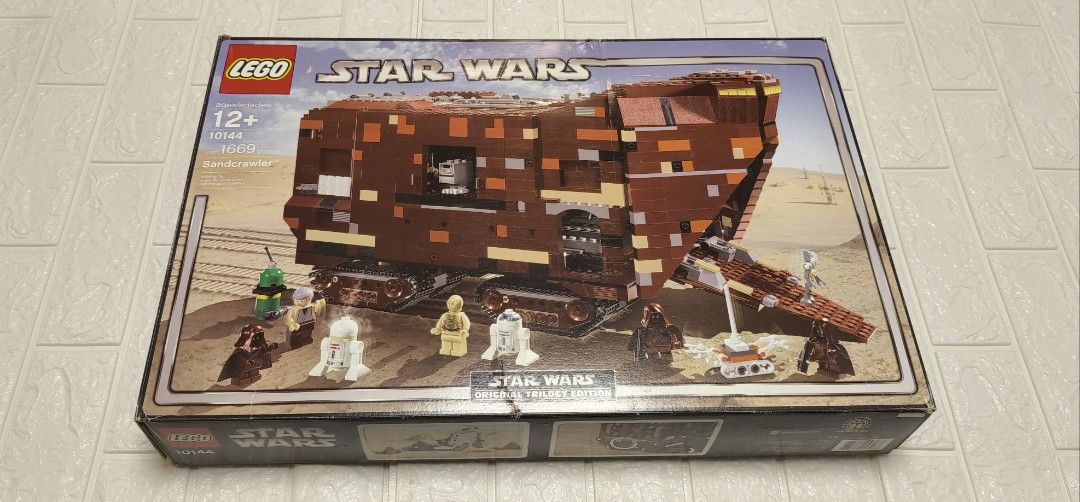 全新未開盒 Lego 10144 Sandcrawler Star wars 星戰系列 (2005年出產), 興趣及遊戲, 玩具 & 遊戲類 ...