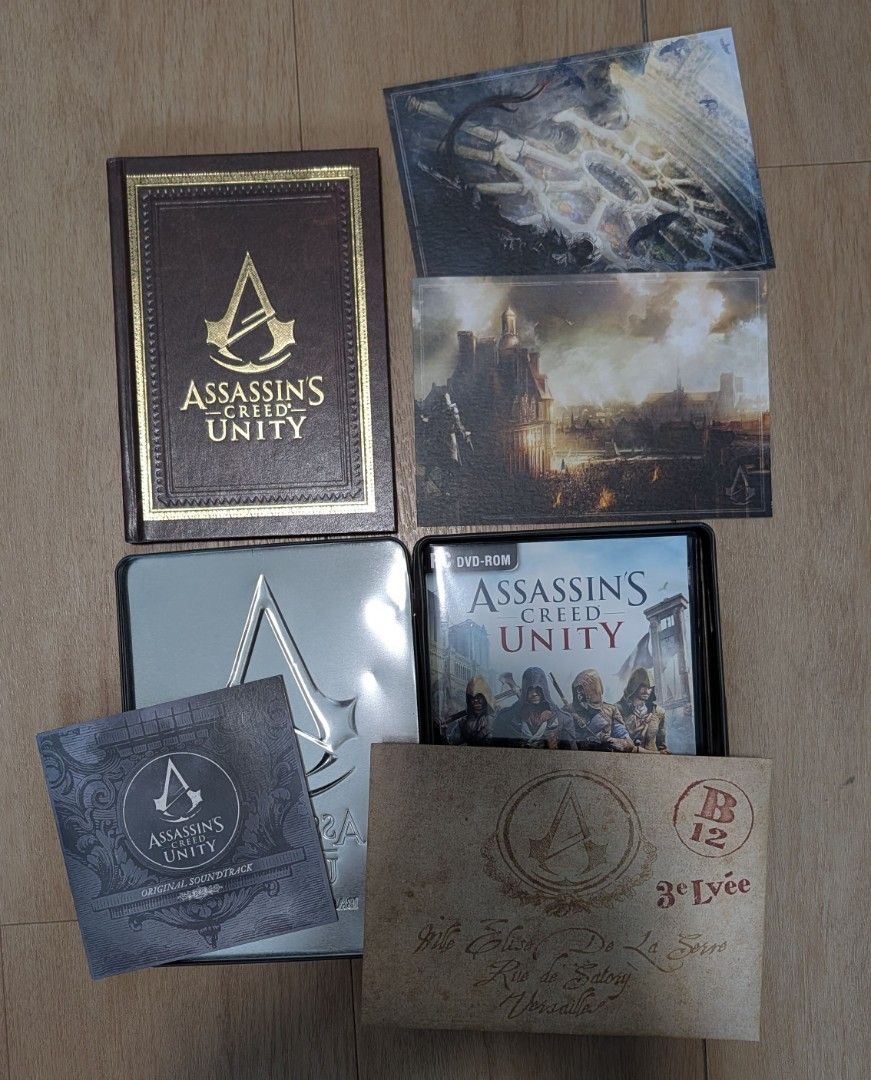 Assassin's Creed Unity Steel Book Edition (PC), Hobbies & Toys, Toys ...