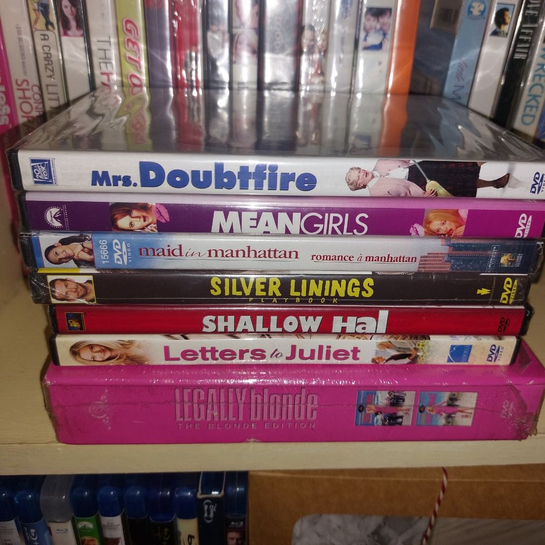 Assorted DVD Movie Collection Part 2 (Category: CDs & DVDs) located in Valenzuela. Submitted by j3k0y (Listing ID 1430363623, Image 2). Description: Various movie titles on DVD; see titles and prices below Genre: Action, Romcom, Drama, Animation, Disney, Comedy, Horror, Musical In mint condition 350 - single disc, unsealed 500 - double disc or sealed SOLD ITEMS: Mean Girls Ocean's 11 27 Dresses Love Actually The Blind Side AVAILABLE ITEMS: The Si