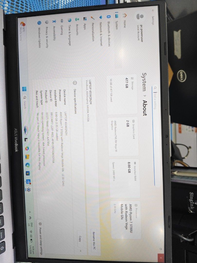 Asus vivobook graphic model420599324088750081