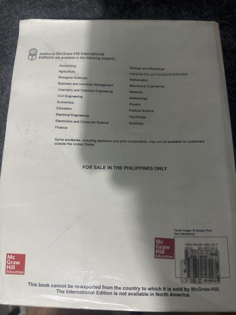 Biology 11th Edition Mader Windelspecht (Category: Textbooks) located in Dasmarinas. Submitted by ras_cav (Listing ID 1430267556, Image 2). Description: Selling for only 1000 pesos Original price 1898 bought from NBS RFS: done using it/decluttering.
