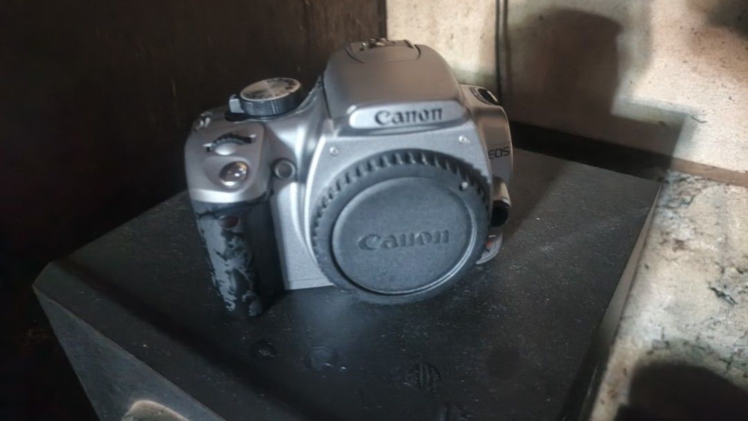 Cannon eos kiss digital N(untested) (Category: Cameras) located in Caloocan City. Submitted by hannah_mia (Listing ID 1430313745, Image 3). Description: cannon eos kiss digital n untested for 3000 fix price buy at your own risk once brought can't be returned or refund. didn't have the battery to test.