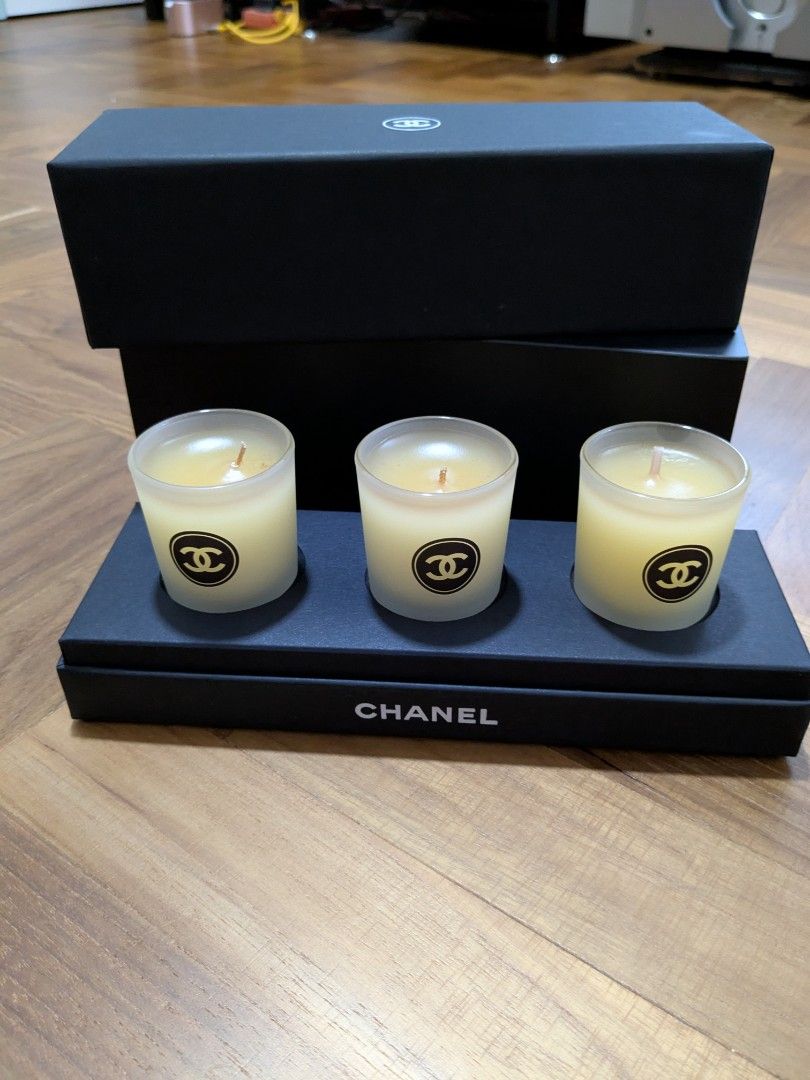 Chanel 3-Piece Candle Set