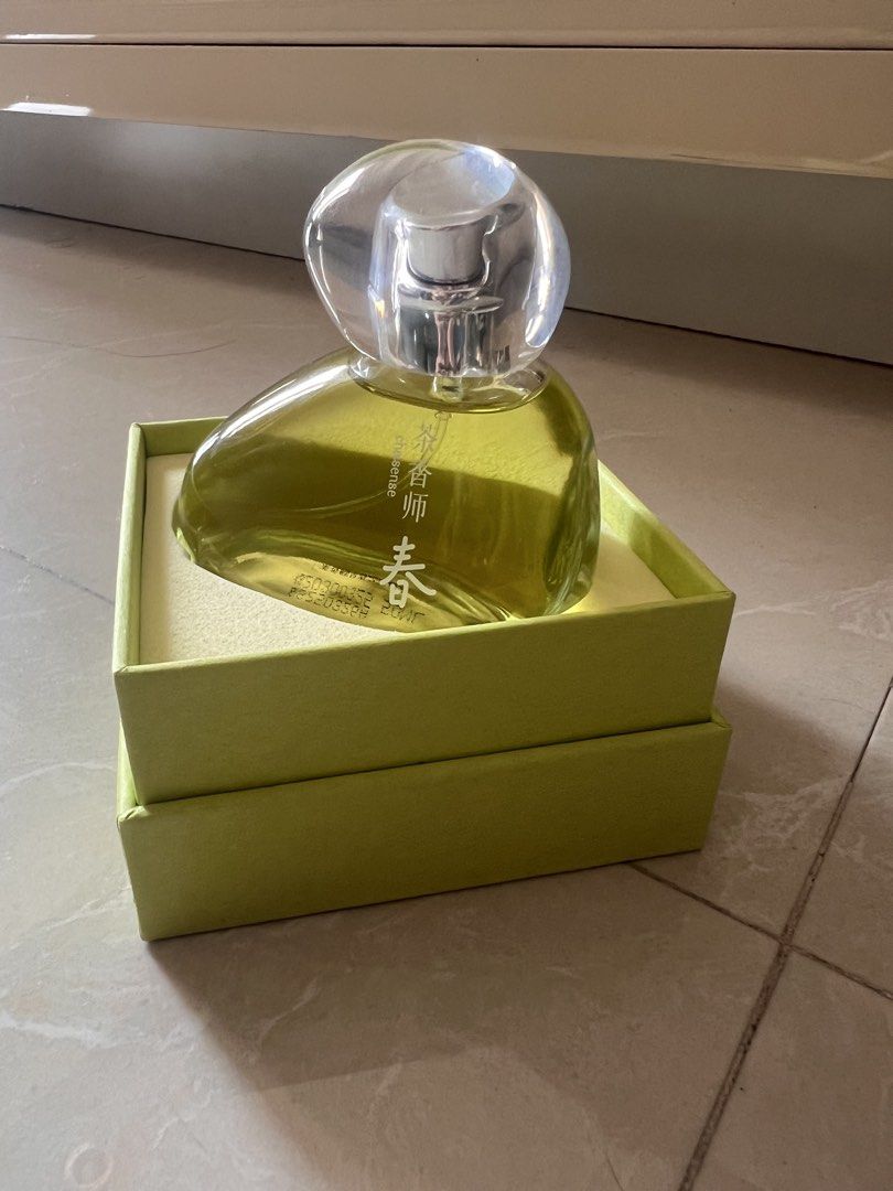 Chasense Spring Tea Perfume 50ml (Category: Fragrance & Deodorants) located in Manila. Submitted by limonee (Listing ID 1430234450, Image 2). Description: Comes with complete packaging, although the box has a few minor marks (see photos). Sprayed 2-3x only. Bought from China last January..