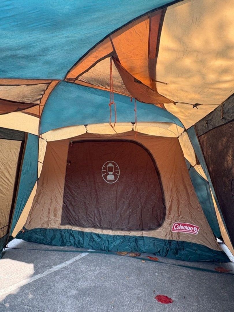 Coleman Round Screen 2 Room House Tent (Category: Outdoor Furniture) located in Manila. Submitted by cglt2019 (Listing ID 1430399213, Image 1). Description: COLEMAN Tough screen 2 room tent (Imported) retails at P28k, selling only at P7,150 (negotiable) - CAN FIT UP TO 10 PAX - EASY TO SET UP GOOD FOR CAMPING AND OUTDOOR ACTIVITIES - 2 DOORS TENT (FRONT AND BACK DOOR) - DOUBLE ZIPPER DOOR - HEAVY DUTY TENT - WITH BAG CARRIER - INNER TENT (ROOM TE