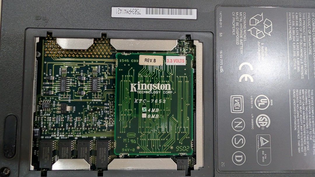 Compaq LTE 5000 Laptop - Vintage420565561146746886