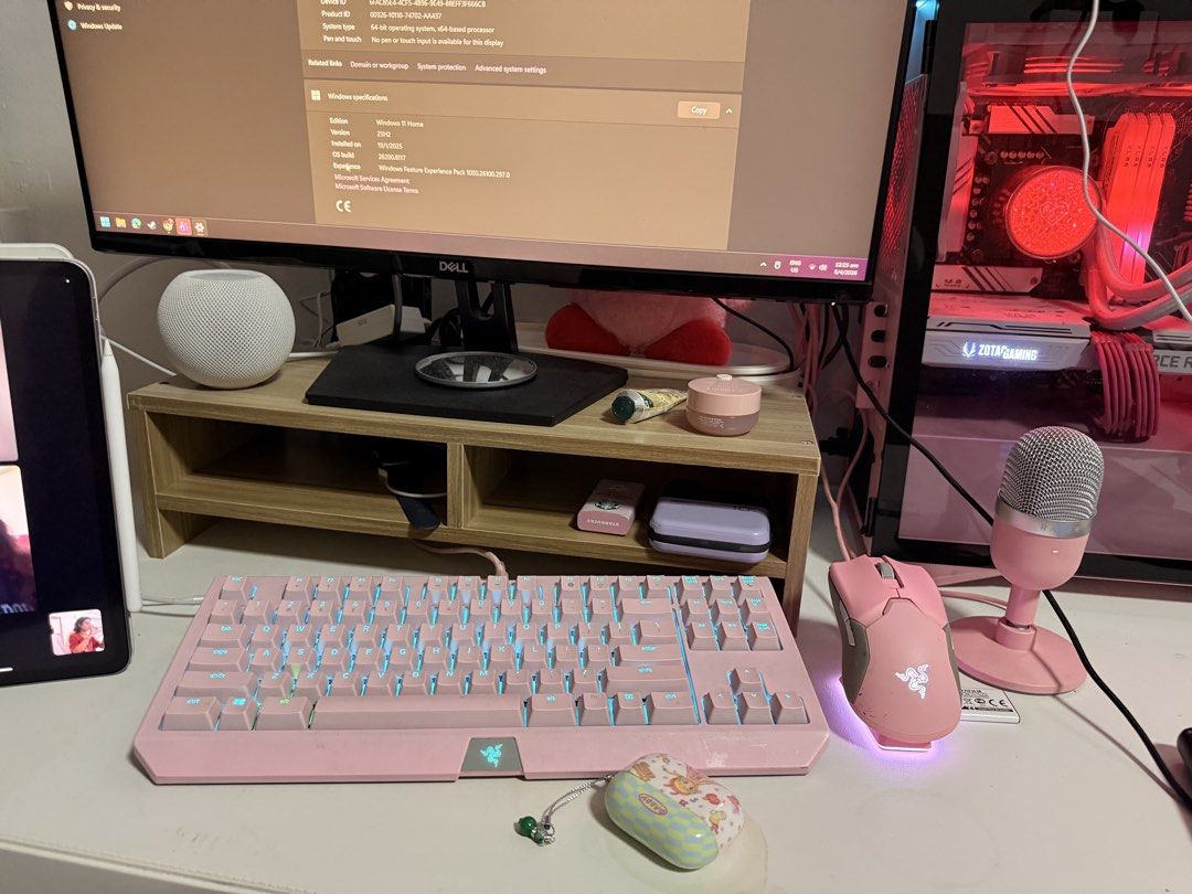 Custom Pink Gaming PC - i5-12400F, RTX 3060419584880704890883
