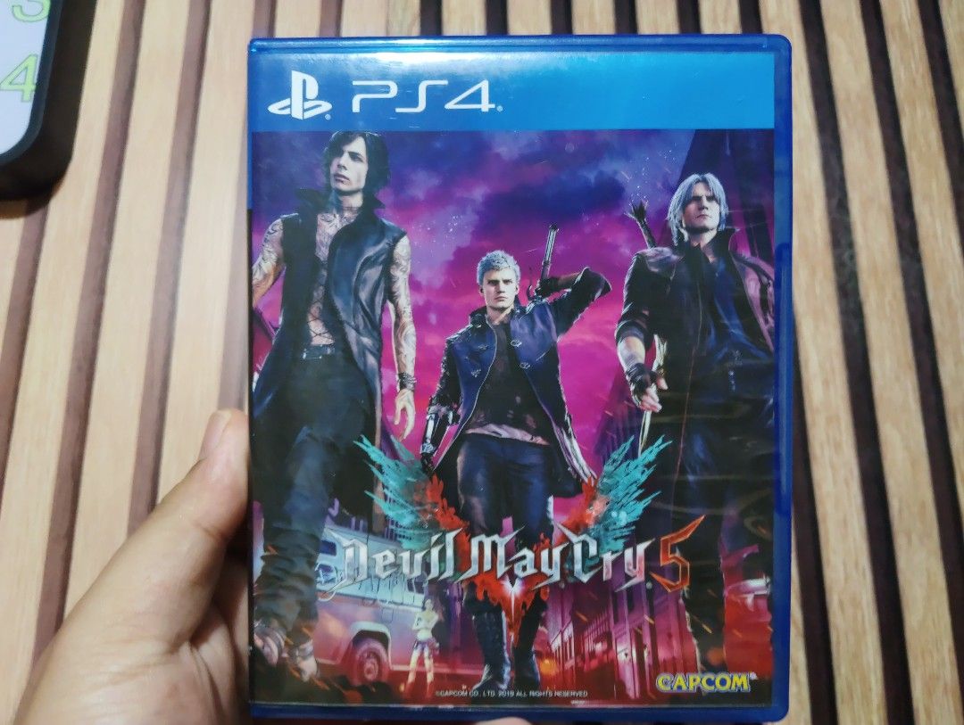 Devil May Cry 5 - PS4 (Category: PlayStation) located in Caloocan City. Submitted by jbfuenzalida27 (Listing ID 1430395508, Image 1). Description: Ps4 game Devil may cry 5 Price: 600 Meetup: c3 caloocan or pick up.