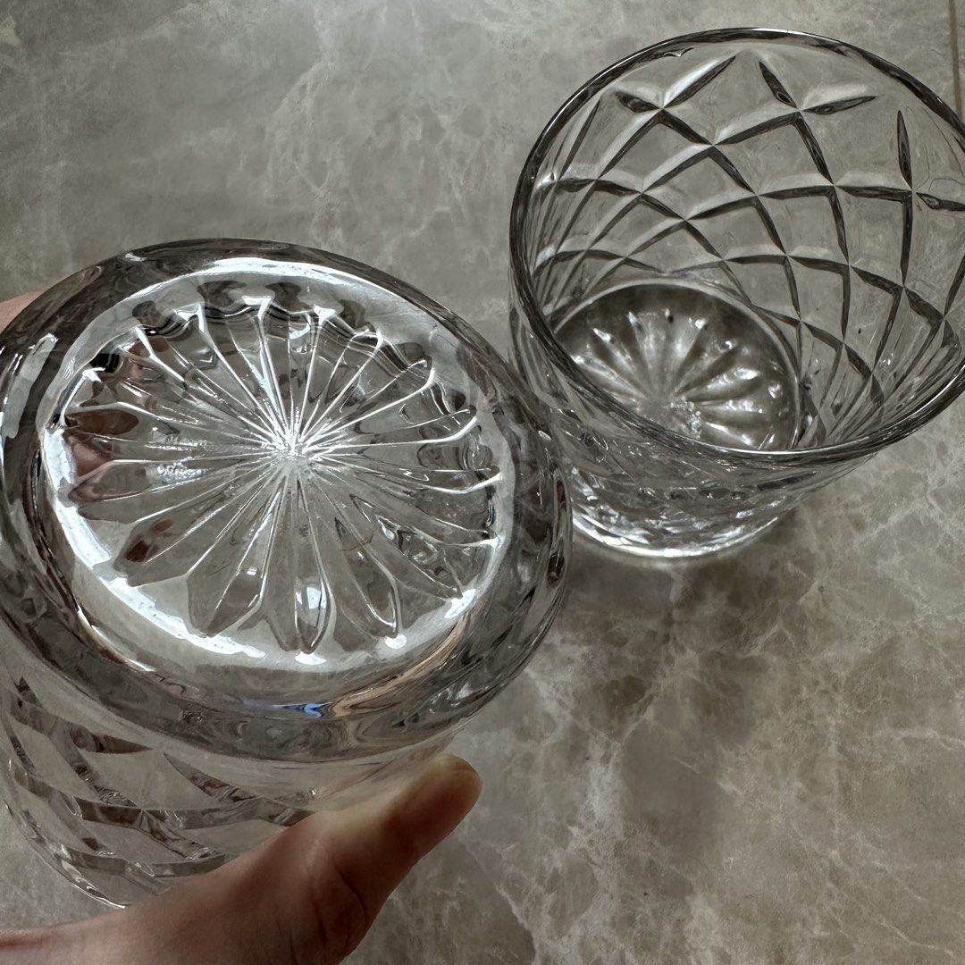 Diamond Cut Whiskey Glasses - Set of 2446883336207083526