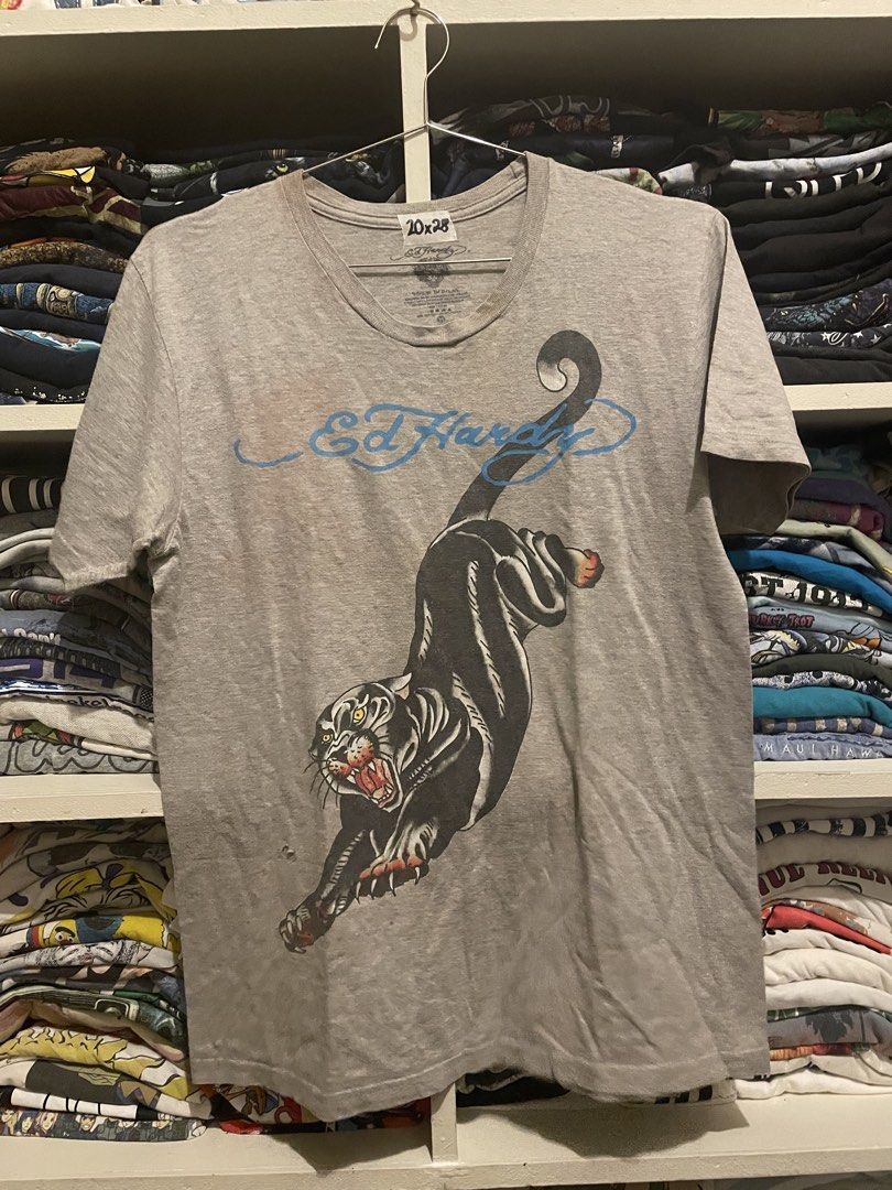 Ed Hardy Panther Graphic Tee (Category: Tshirts & Polo Shirts ) located in Manila. Submitted by _revault (Listing ID 1430370507, Image 1). Description: .