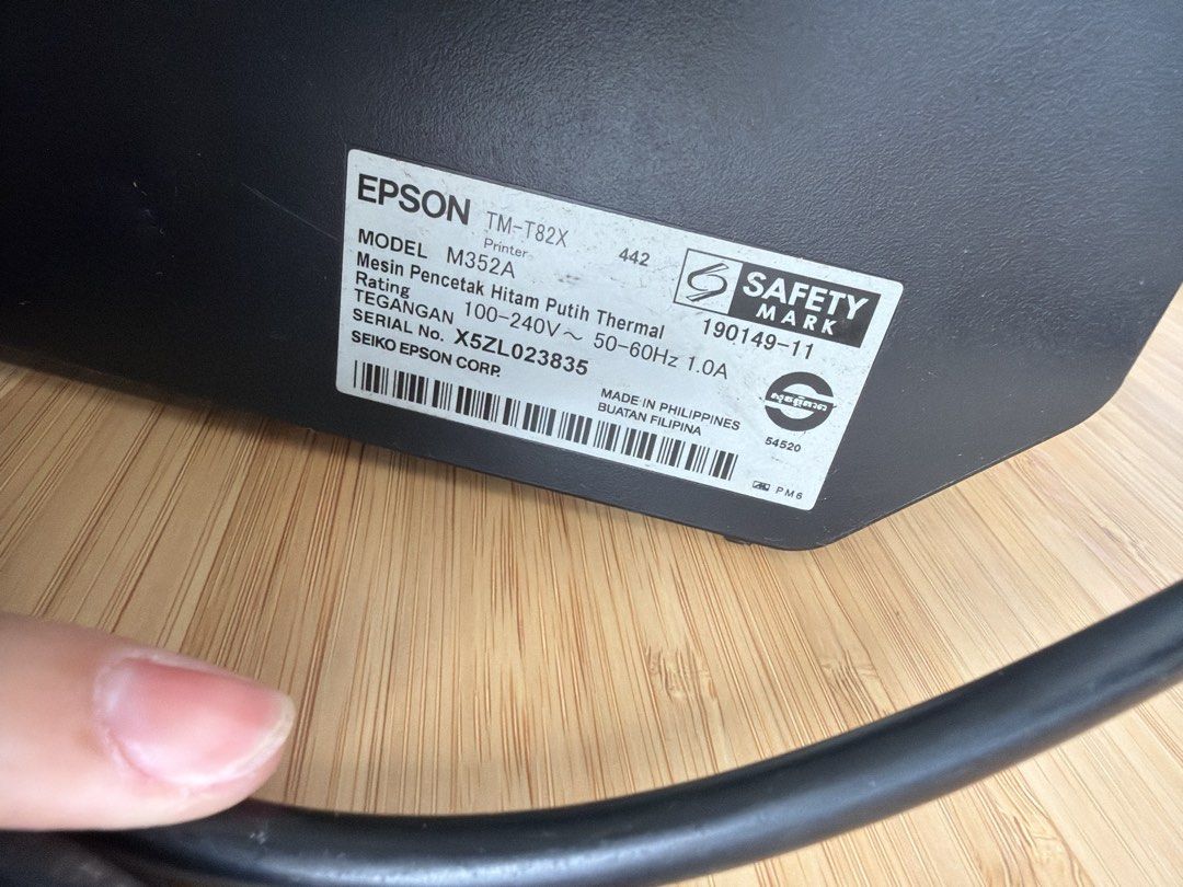 Epson TM-T82X POS Thermal Printer446804332747827201