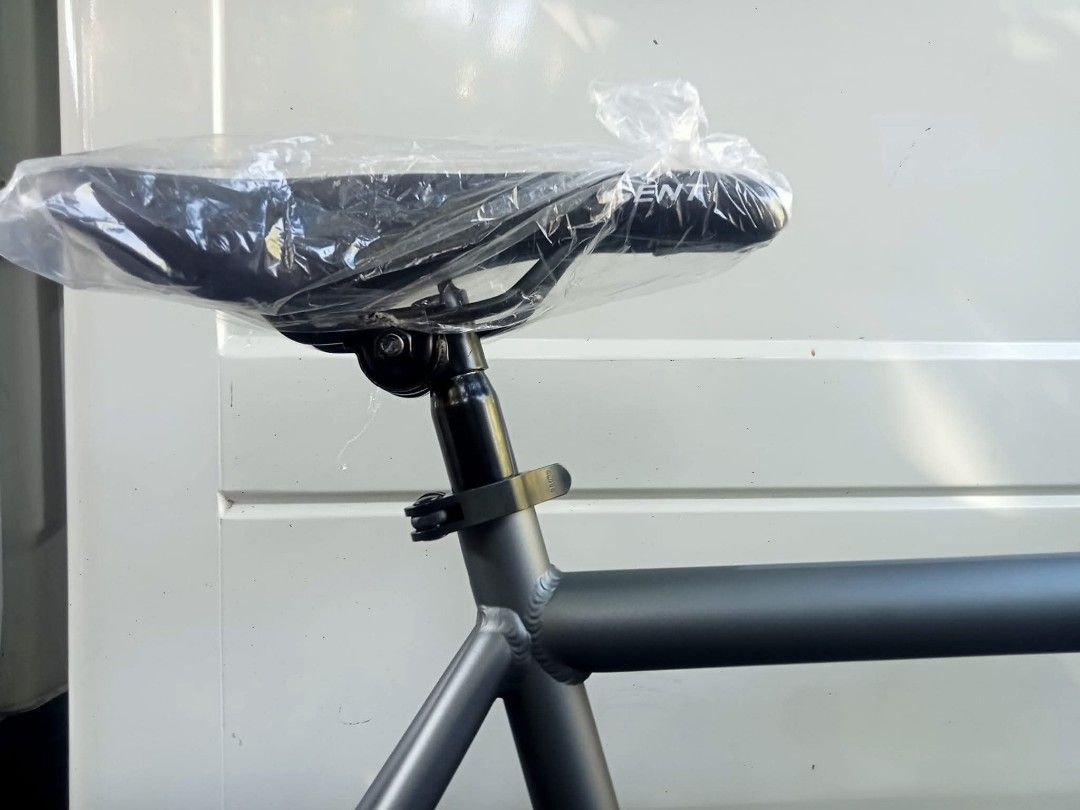 GENT Fixed Gear Bike (Category: Bicycles) located in Marikina City. Submitted by gemma_00 (Listing ID 1430349087, Image 3). Description: ONHAND‼️ GENT ALLOY 104 FIXIE 700C 💥 4,800▪️FREE ASSEMBLE ‼️ AVAILABLE COLOR; BLACK LIGHT GRAY DARK GRAY Spec: ✅Alloy Frame ✅Alloy stem ✅Steel Drop Bar ✅Steel Fork ✅Steel Seatpost ✅Gent Saddle ✅Steel Crank 44t ✅DUAL SPROCKET(16T)(Fixed Gear/Freewheel) ✅Alloy Hub(Sealed Bearing) ✅Sealed Bearing Bottom Bracket (S