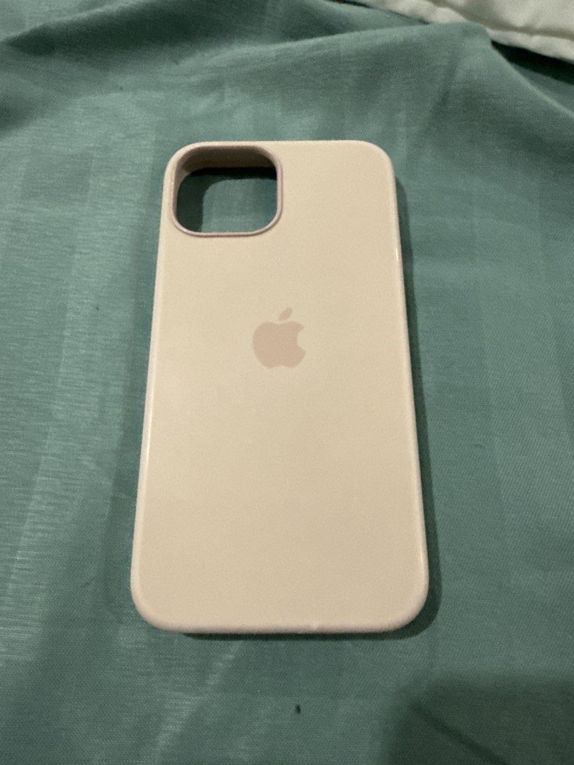 Genuine Apple MagSafe Silicone Case iPhone 13 Mini (Category: Cases & Sleeves) located in Paranaque City. Submitted by jay87rodriguez (Listing ID 1430318558, Image 1). Description: - Genuine Apple MagSafe Silicone Case for iPhone 13 Mini. - Designed for a perfect fit and protection. - Made with soft, high-quality silicone. - Compatible with MagSafe accessories. - light pink.