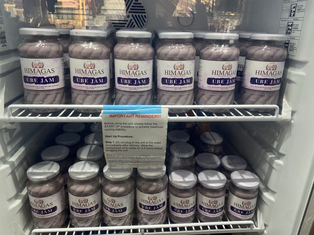 Himagas Gawang Bahay Ube Jam (Category: Fresh Produce) located in Binan City. Submitted by CrazyMerchantPH (Listing ID 1430306537, Image 2). Description: 💜 Sweet, creamy, and proudly Filipino! 💜 Indulge in our homemade Ube Jam — rich in flavor, smooth in texture, and perfect for bread, desserts, or straight from the jar! 😋 ✨ Made with love ✨ Quality ingredients ✨ No preservatives ✨ Perfect for every craving Order now and treat yourself to a ta