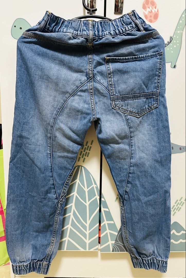 H&M Soft Denim Jogger Jeans 6Y (Category: Babies & Kids Fashion) located in General Trias. Submitted by Mikhails_Shop (Listing ID 1430361933, Image 3). Description: General Trias J&T Payment First.