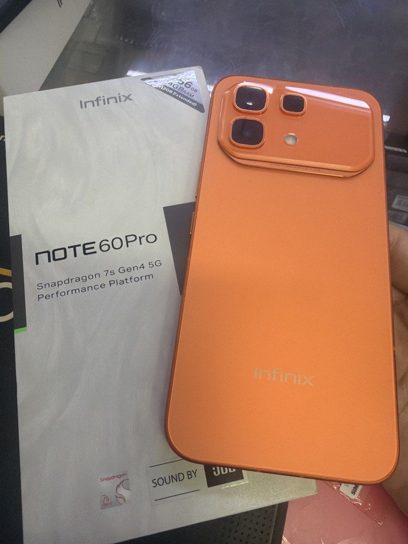 Infinix NOTE 60 Pro - Snapdragon 7s Gen4 5G, Mobile Phones & Gadgets ...