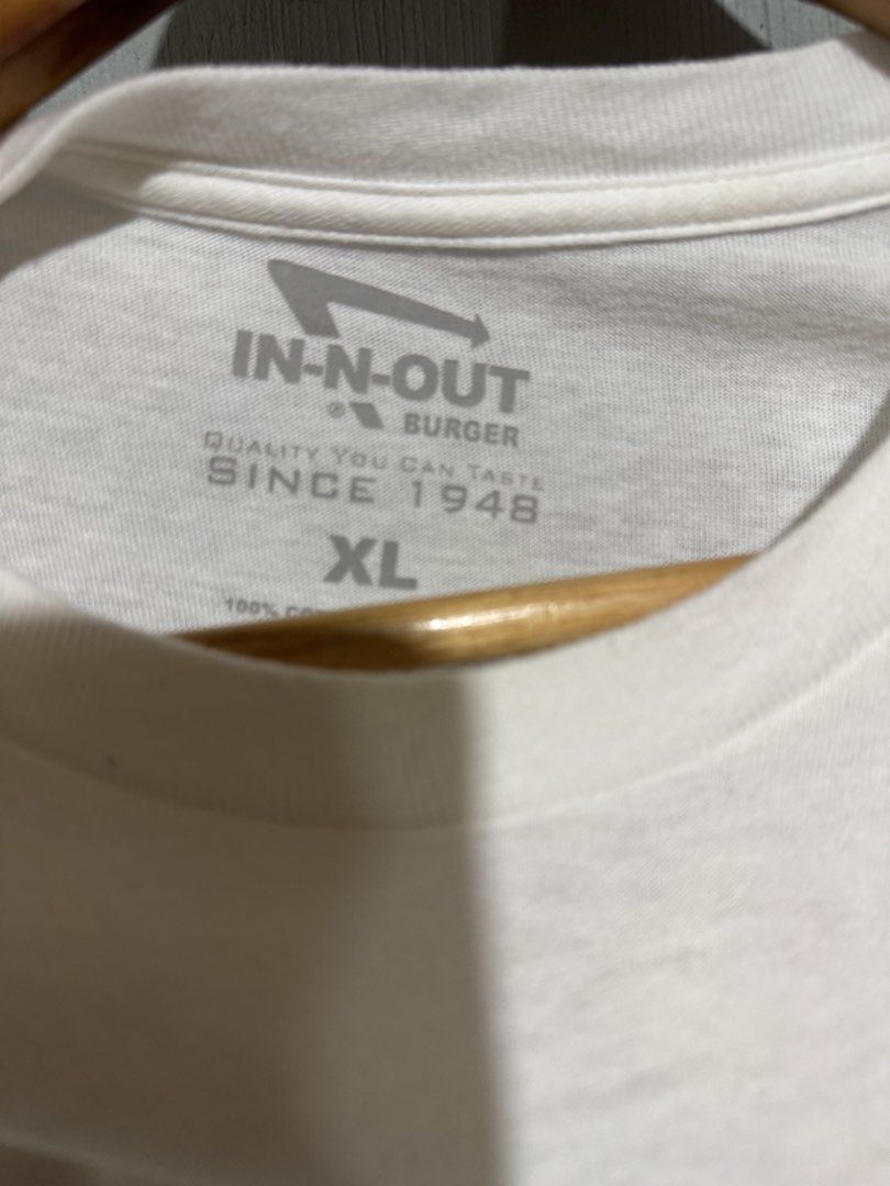 In-N-Out Burger Graphic Tee XL (Category: Tshirts & Polo Shirts ) located in Marikina City. Submitted by arck727 (Listing ID 1430266256, Image 2). Description: XL 22 x 29.5.