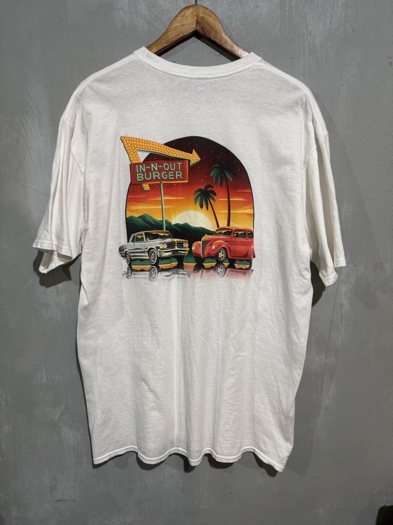 In-N-Out Burger Graphic Tee XL (Category: Tshirts & Polo Shirts ) located in Marikina City. Submitted by arck727 (Listing ID 1430266256, Image 3). Description: XL 22 x 29.5.