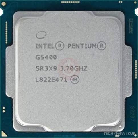 Intel Pentium G5400 CPU419583244454471680