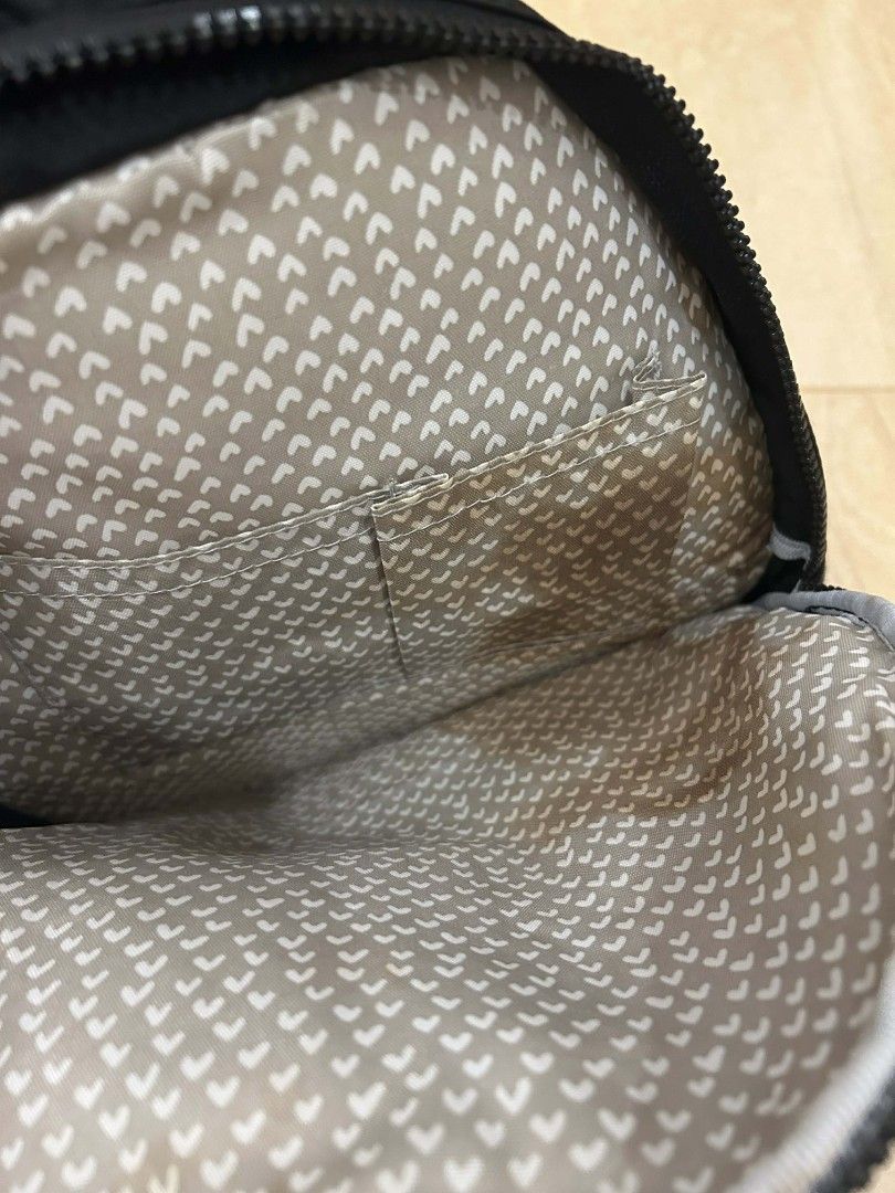 Kipling Black Backpack (Category: Backpacks) located in Mandaue City. Submitted by robertnpompompurin (Listing ID 1430316678, Image 3). Description: Orginal Kipling Bag Bought from Taiwan back in 2018 Negotiable Issues: Stain from coffee spill back in 2019 when in the UK. Wasn't able to remove stain. .
