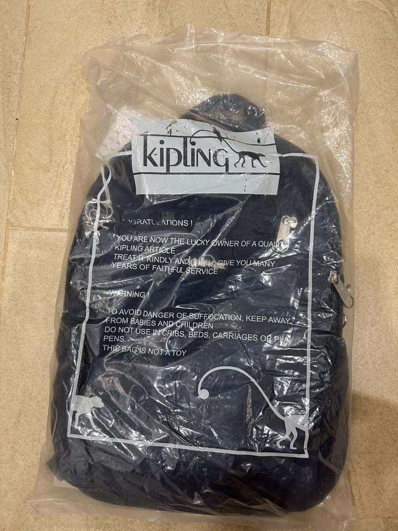 Kipling Navy Blue Backpack (Category: Backpacks) located in Mandaue City. Submitted by robertnpompompurin (Listing ID 1430321675, Image 3). Description: Orginal Brand New Kipling Backpack Bought from Taiwan back in 2018 Color: Navy Blue Free Shipping Issues: None.