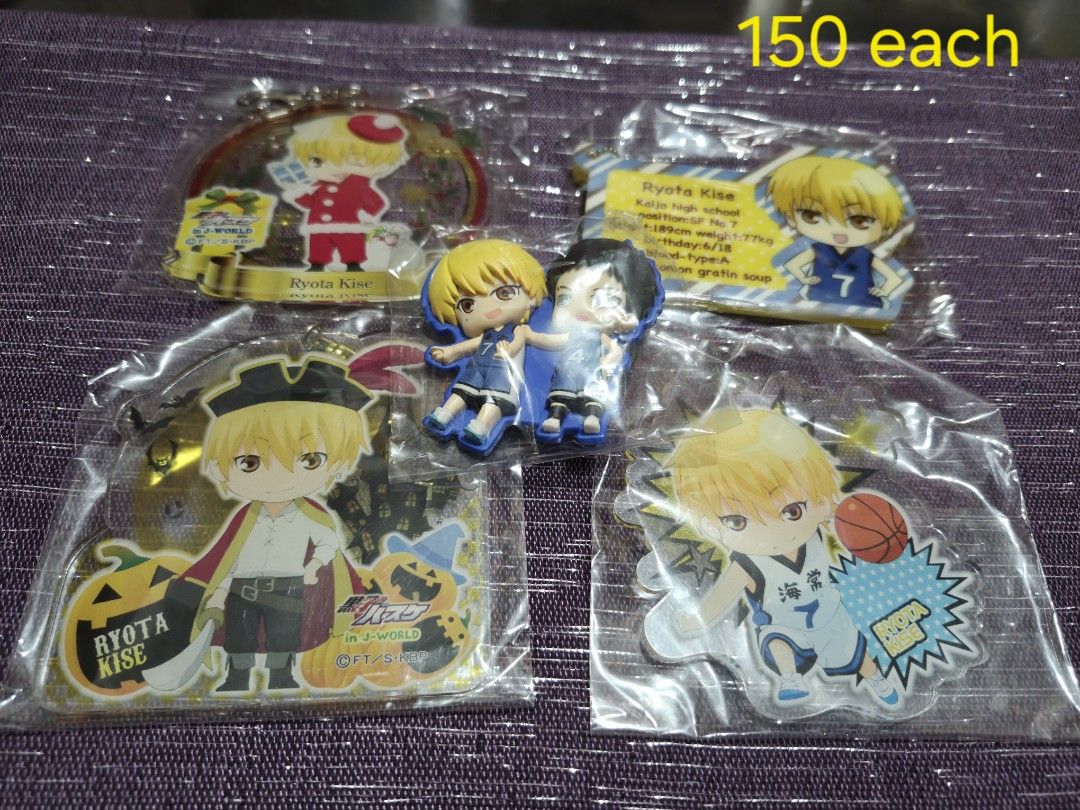 Kuroko no Basket Ryota Kise Keychains (Category: J-Wave Merchandise) located in Cavite. Submitted by reila21 (Listing ID 1430326008, Image 1). Description: 150 each shipping via JnT .