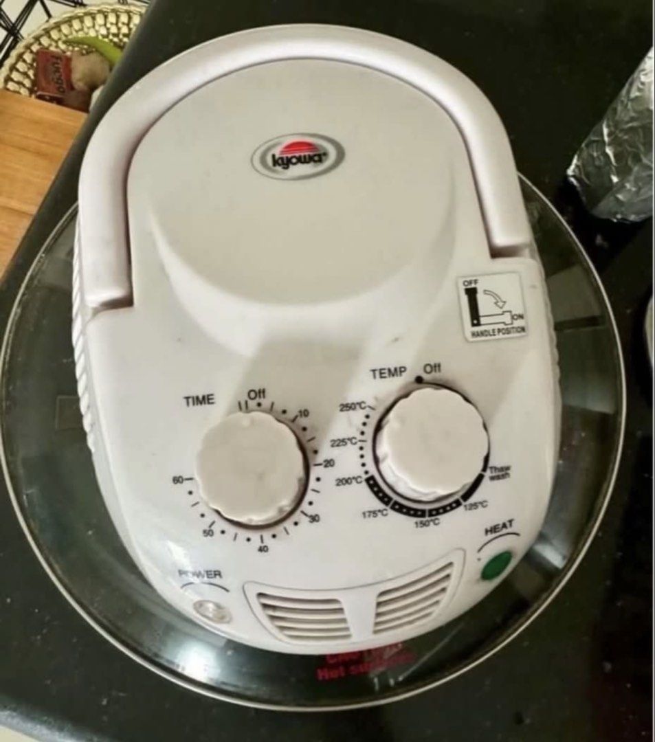 Kyowa Halogen turbo broiler Oven (Category: Ovens & Toasters) located in Pasay City. Submitted by chesiel (Listing ID 1430344190, Image 3). Description: Turbo broiler in great condition Actual picture posted Just used once only .
