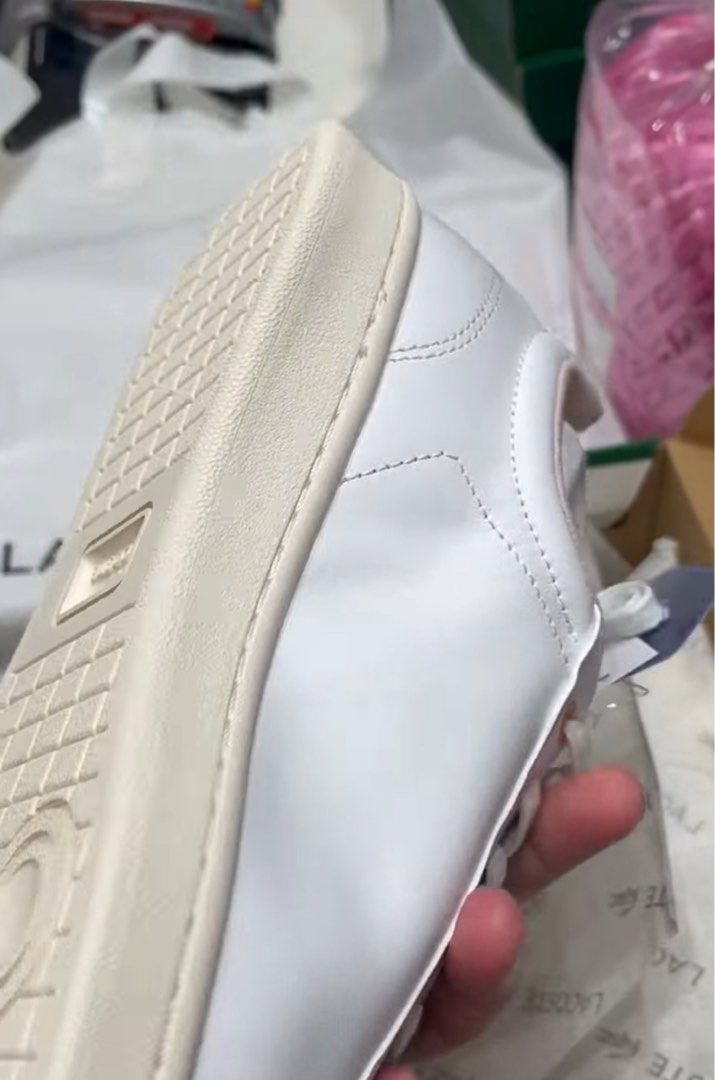 Lacoste Women's Sneakers (Category: Sneakers) located in Manila. Submitted by stopshop26 (Listing ID 1430251381, Image 3). Description: Lacoste Shoes Womens Avail sizes: 6 7 Brand new and original Onhan and ready to ship.