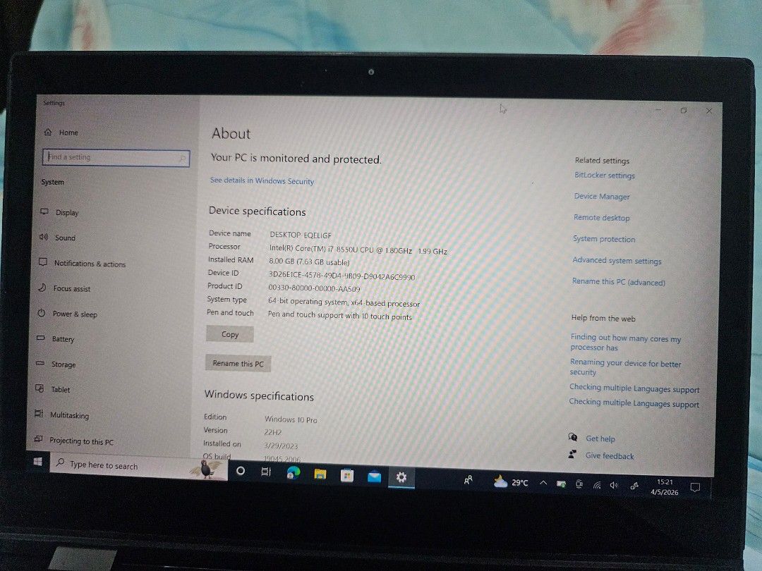 Lenovo ThinkPad X1 Yoga Gen 8 - Intel Core i7, Computers & Tech ...