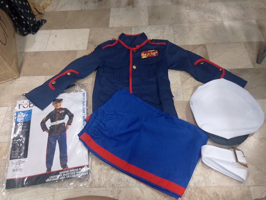 Marine Set Costume for Kids (Category: Babies & Kids Fashion) located in Manila. Submitted by nday_2616 (Listing ID 1430317713, Image 2). Description: BLUE MARINE COSTUME fits 5-7t Likenew FB Page: R Dream Closet Location: Valenzuela City MOP:GCash MOD: Regular J&T or rider pick up .
