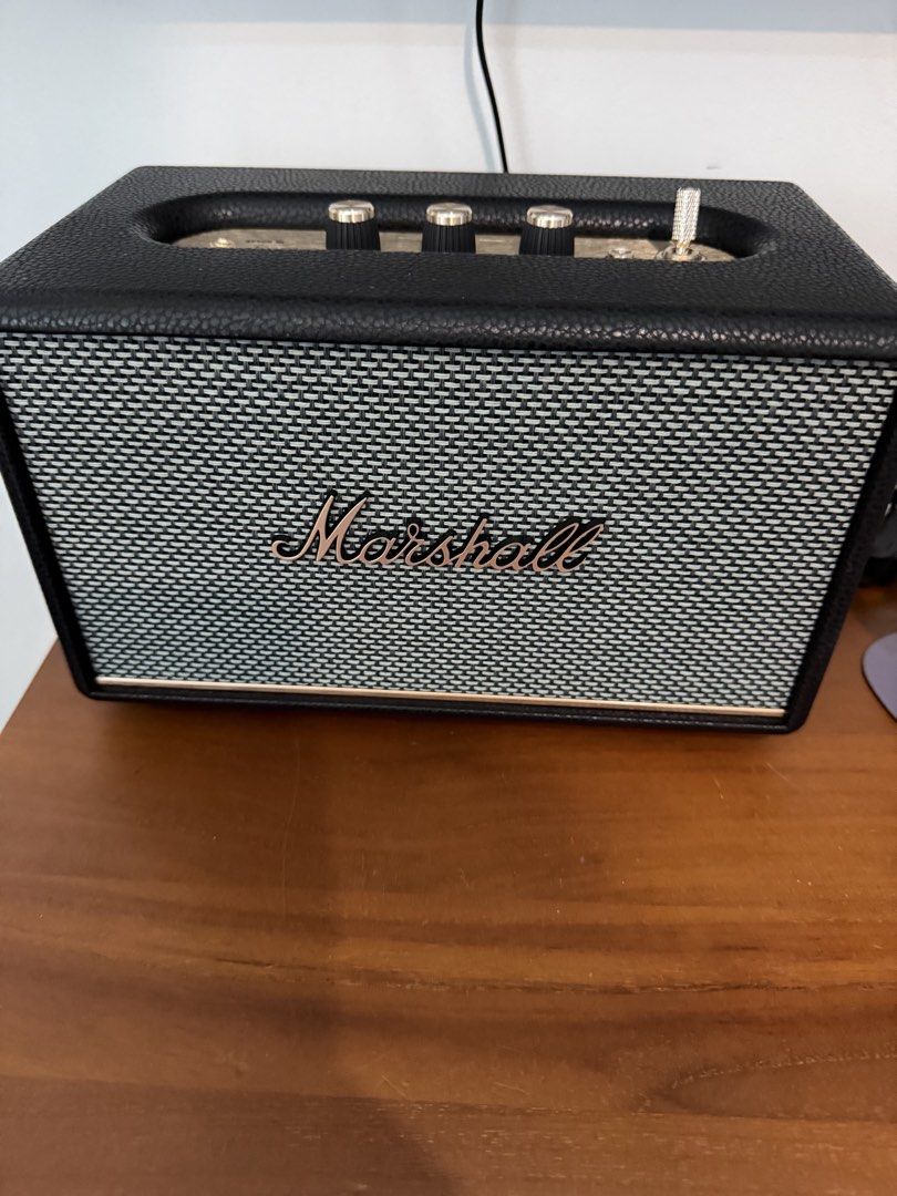 Marshall Acton III Bluetooth Speaker - Black444555618461296641