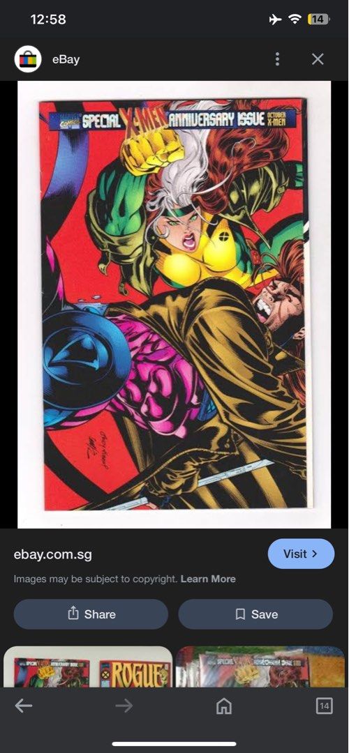 MARVEL COMICS XMEN ANIVERSARY ISSUE (Category: Comics & Manga) located in Davao. Submitted by thriftergoods23 (Listing ID 1430381161, Image 3). Description: MARVEL COMICS SPECIAL XMEN ANIVERSARY ISSUE VOL:9 DM📩📩📩.