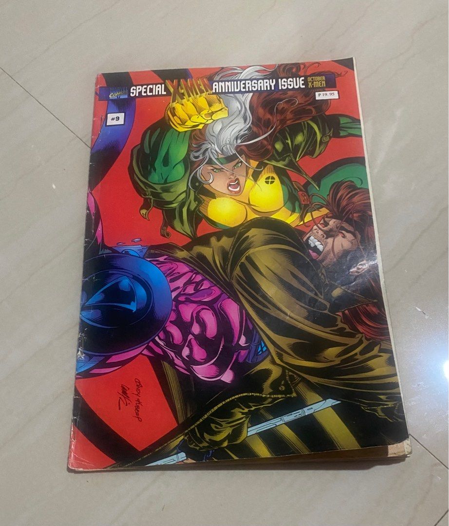 MARVEL COMICS XMEN ANIVERSARY ISSUE (Category: Comics & Manga) located in Davao. Submitted by thriftergoods23 (Listing ID 1430381161, Image 1). Description: MARVEL COMICS SPECIAL XMEN ANIVERSARY ISSUE VOL:9 DM📩📩📩.