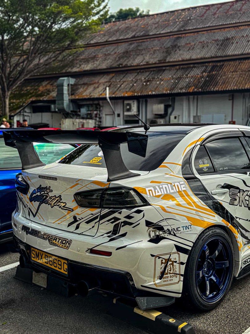 Mitsubishi Lancer Evolution X 2.0 GSR SST (A) (Category: Used Cars) located in Singapore. Submitted by intoxicated_skull (Listing ID 1291003886, Image 2). Description: Fully done up Evo SST Come with many goodies ,full original varis wide body kit . Carbon fibre bonnet Carbon fibre steering Original Ganador side mirror with led 2.2 manly kit Garrett 3576 Turbo Deka 12 plate clutch Tomei poncam Map intercooler Map 3.5inch air intake Mishimoto radi
