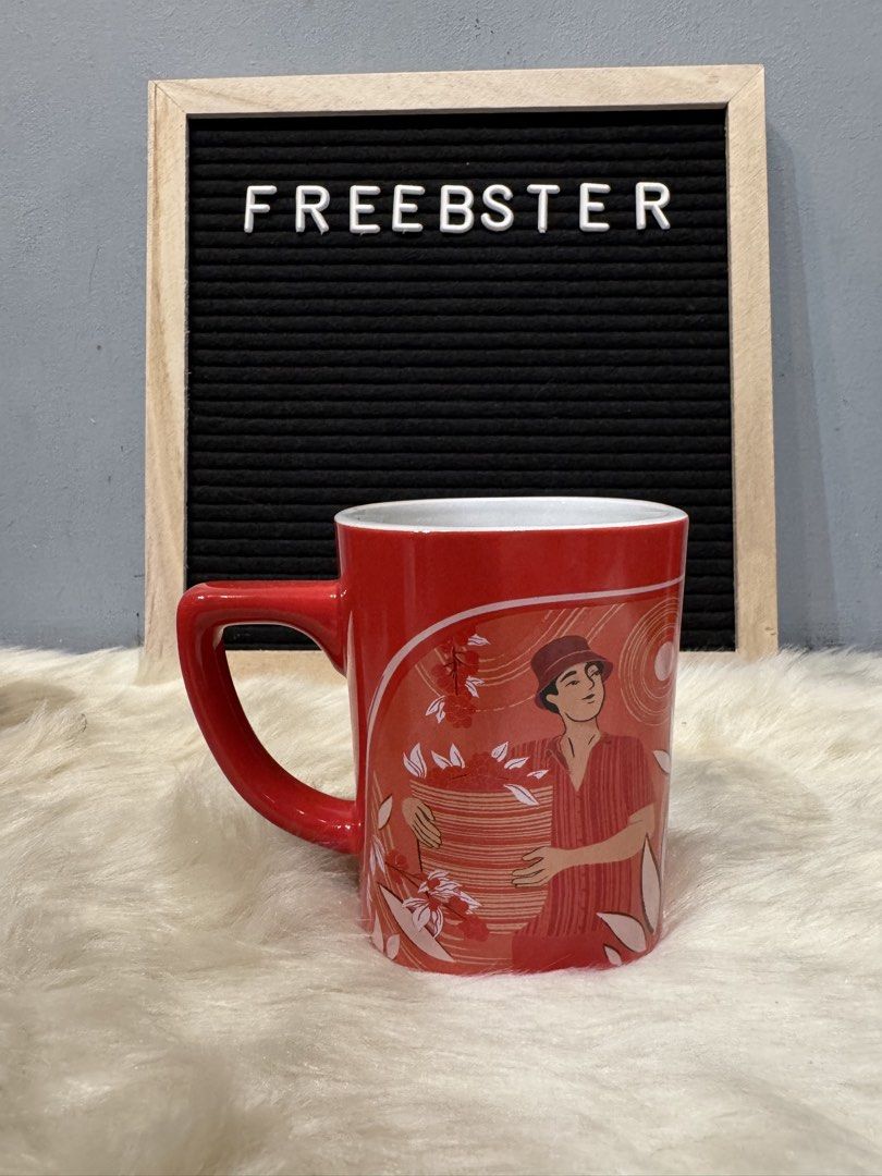 Nescafe Red Mugs (Category: Coffee & Tea Tableware) located in Makati City. Submitted by freebster (Listing ID 1430294307, Image 3). Description: 250 each mug desig .
