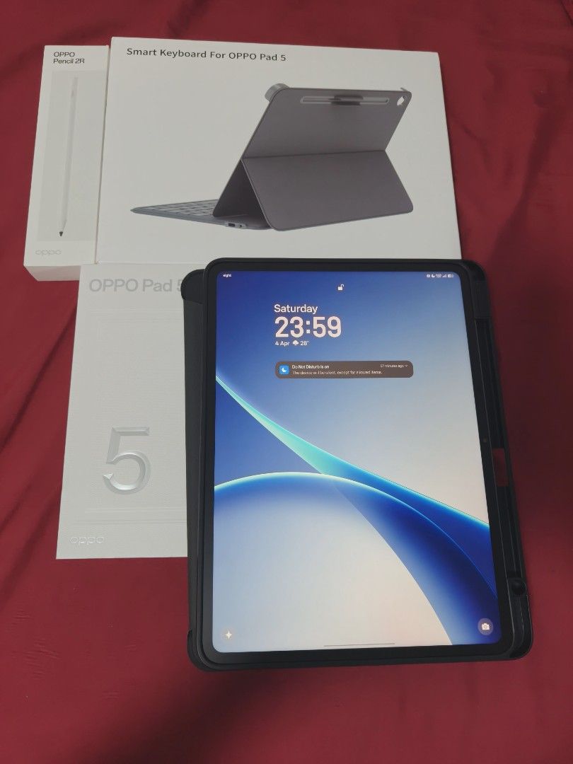 Oppo Pad 5 Matte Display Edition (WiFi) Starlight Black 256GB, Mobile ...