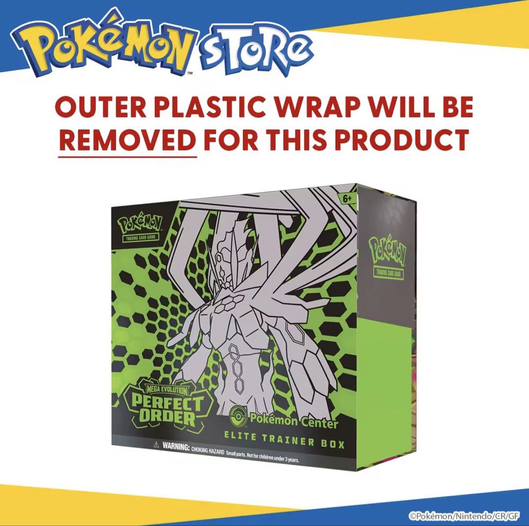 Pokemon Perfect Order Pokemon Centre Elite Trainer Box PC ETB ...