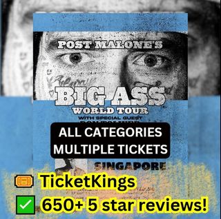 (Category: ) located in . Submitted by ticketkings (Listing ID 1430319932, Image 1). Description: .