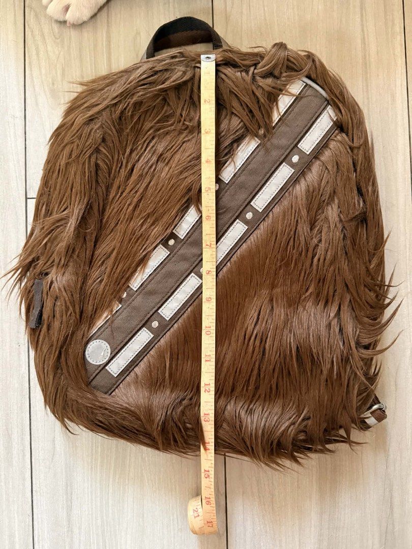Pottery Barn Kids Star Wars Chewbacca Backpack (Category: Babies & Kids Fashion) located in Bacoor. Submitted by karenamulflor (Listing ID 1430220963, Image 3). Description: Pottery Barn Chewbacca Roaring Bag Authentic with tags Dimension indicated in pics Location: Evia Daang Hari or Uptown BGC.