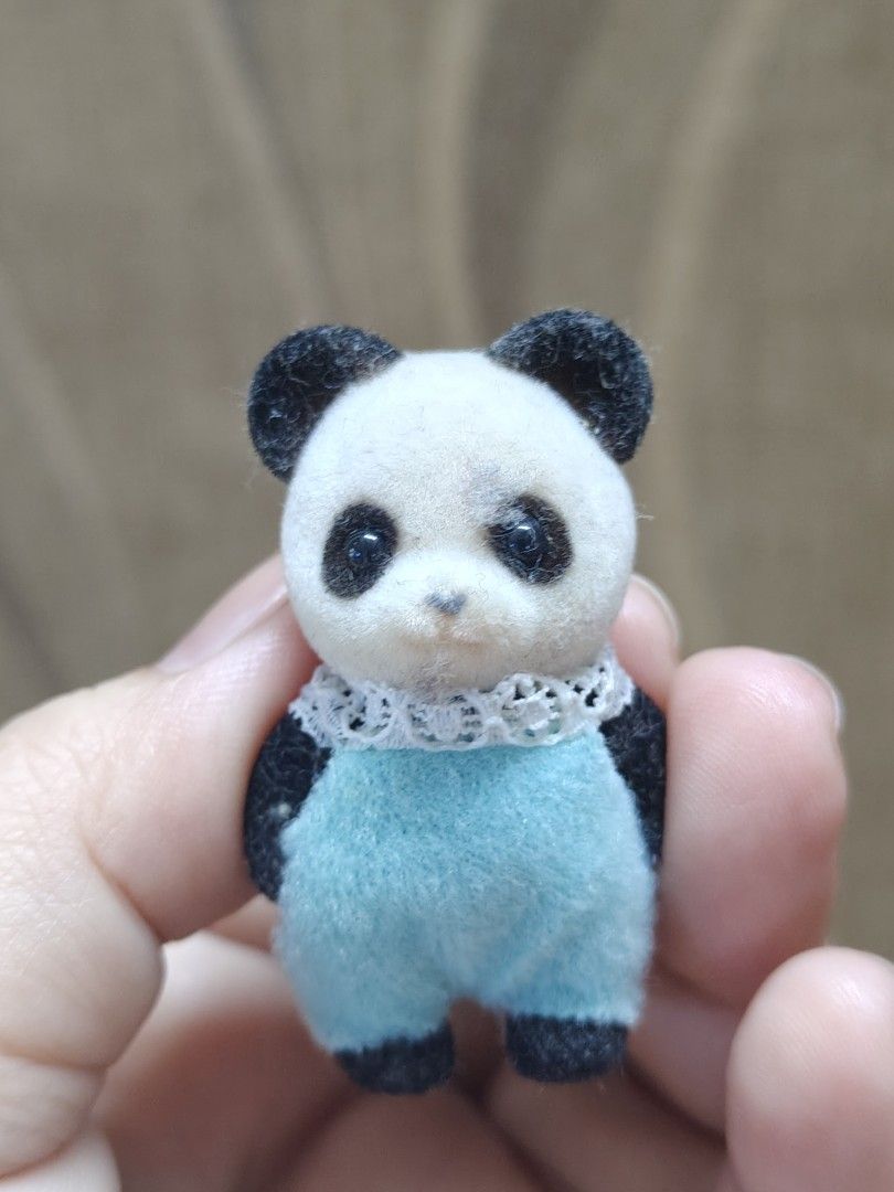 rare Sylvanian Families Baby Panda (Category: Designer & Blind Box Toys) located in Santa Rosa. Submitted by mmps249.1 (Listing ID 1430282935, Image 1). Description: Crossposted Mine now, pay now shipping courier: JRS only Gcash payment upon order No reservations.